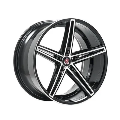 Felgi axe ex14 5x112 8x18 et42 black polished