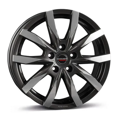Felgi BORBET cw5 5x108 7.5x18 et45 mistral anthracite glossy polished