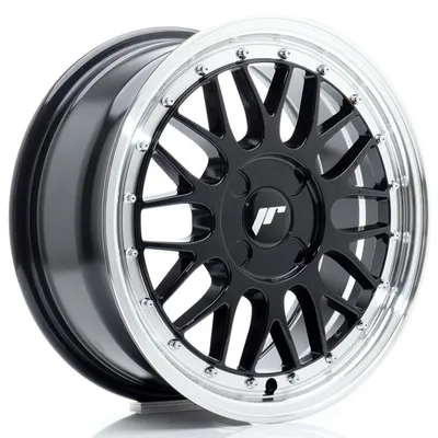 Felgi JAPAN RACING jr23 16x7 et20-45 4h blank gloss black w/machined lip