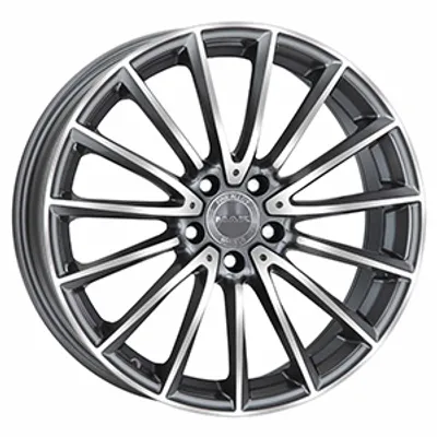 Felgi MAK komet 5x112 9x19 et30 gun met-mirror face