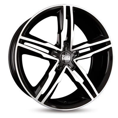 Felgi MAM a1 5x112 8x18 et44 black front polish
