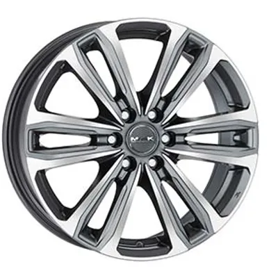 Felgi MAK safari6 6x139.7 8x18 et35 gun met-mirror face