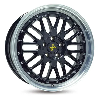 Felgi KESKIN kt22 8.5x19 5x112 et30 black lip polish
