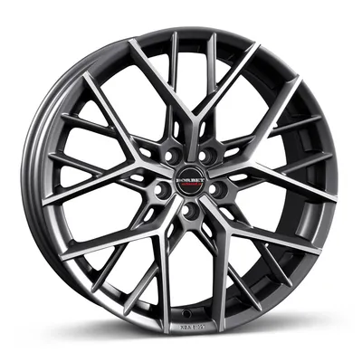 Felgi BORBET by 5x114.3 10.5x21 et45 titan polished matt