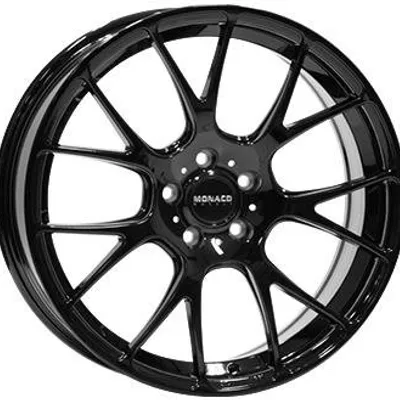 Felgi monaco mirabeau 5x112 8.5x19 et45 gloss black