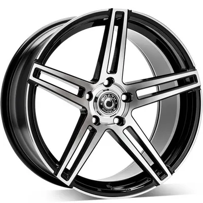 Felgi wrath wf-1 5x112 9x18 et40 black polished
