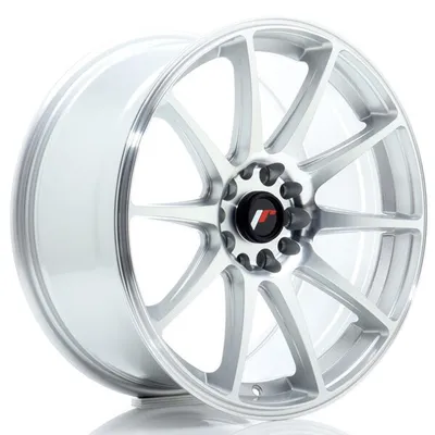 Felgi JAPAN RACING jr11 18x8.5 et40 5x112/114 silver machined face
