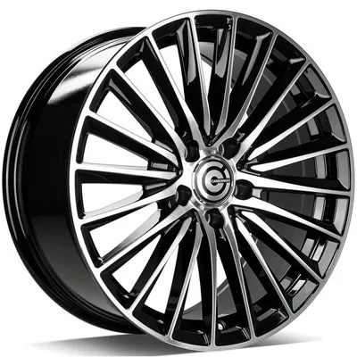 Felgi CARBONADO prestige 5x112 7.5x17 et35 black front polished
