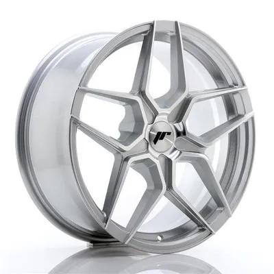 Felgi JAPAN RACING jr34 18x8 et20-42 5h blank silver machined face