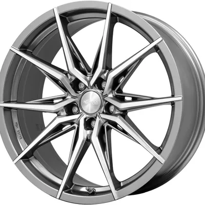 Felgi BROCK b42 5x114.3 8x18 et30 ferric grey polished
