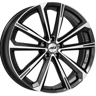 Felgi AEZ aruba dark 5x112 8x18 et40 gunmetal polished
