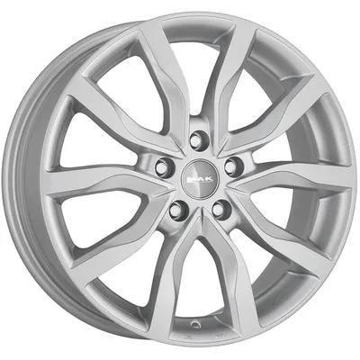 Felgi MAK highlands 5x108 8.5x20 et45 silver