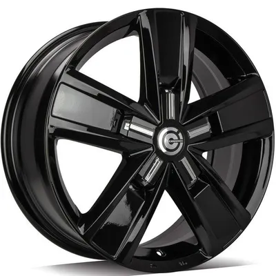 Felgi CARBONADO tank 5x120 7.0x17 et50 black glossy