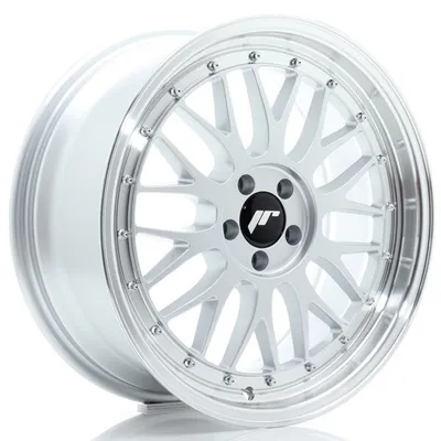 Felgi JAPAN RACING jr23 18x8.5 et45 5x112 hyper silver w/machined lip