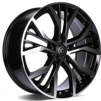 Felgi CARBONADO power 5x112 7.5x17 et42 black front polished