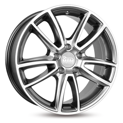 Felgi MAM a7 5x112 7.5x17 et35 hyper front polish