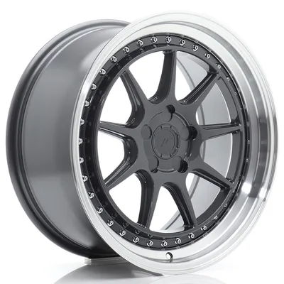 Felgi JAPAN RACING jr47 18x8.5 et15-35 5h blank hyper gray w/machined lip