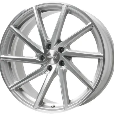 Felgi BROCK b37 5x100 8x18 et36 crystal silver polished