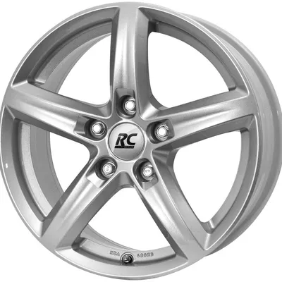 Felgi rc-design rc24 5x100 6x15 et38 crystal silver