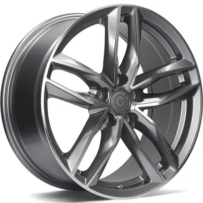 Felgi CARBONADO style 5x112 7.5x17 et35 anthracite front polished