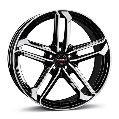 Felgi BORBET atx 5x112 8x19 et50 black polished glossy