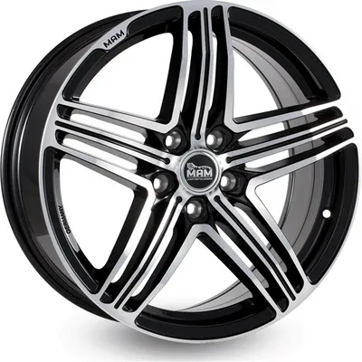 Felgi MAM 11 5x115 8x18 et40 black front polish