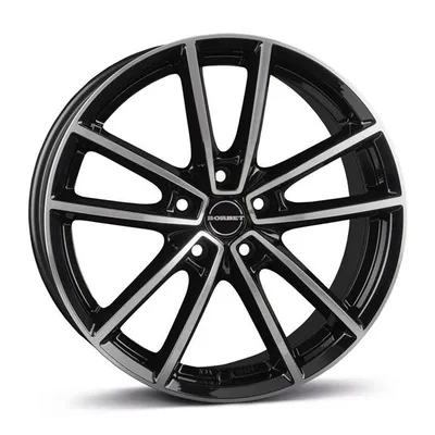Felgi BORBET w 5x108 8x18 et40 black polished glossy