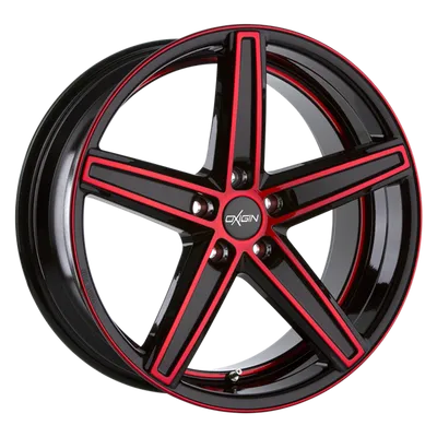 Felgi OXIGIN 18 concave 5x114.3 8.5x19 et42 red polish