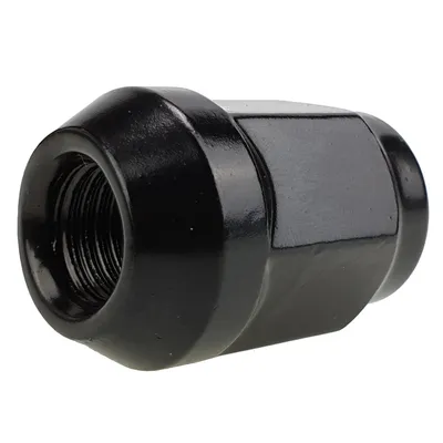 Czarne nakrętki zamknięte do felg aluminiowych, kół - 1/2" 20 unf - (zamknięta) - CARBONADO