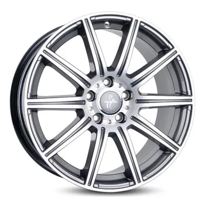 Felgi KESKIN kt16 5x112 8.5x19 et45 palladium front polish