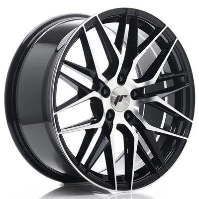 Felgi JAPAN RACING jr28 18x8.5 et40 5x114.3 gloss black machined face