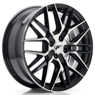 Felgi JAPAN RACING jr28 17x7 et40 4x100 gloss black machined face