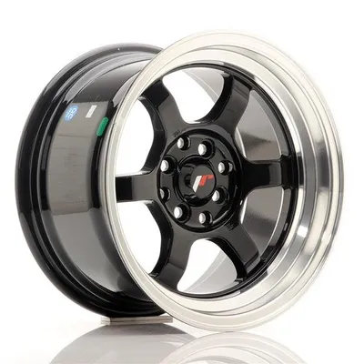 Felgi JAPAN RACING jr12 15x8.5 et13 4x100/114 glossblack
