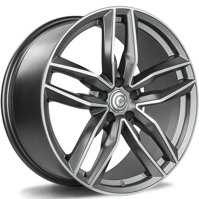 Felgi CARBONADO style 5x112 8x18 et35 matt anthracite front polished