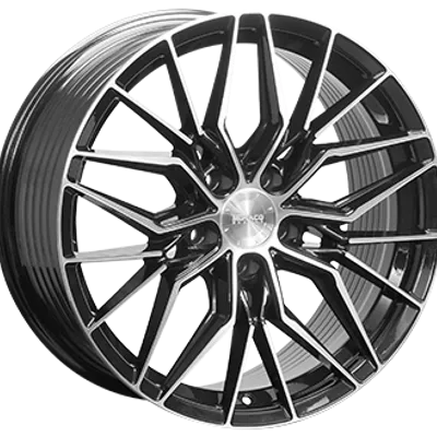 Felgi monaco ff2 5x114.3 8x18 et40 gloss black polished