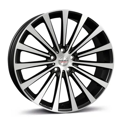Felgi BORBET blx 5x112 8.5x19 et35 matt black polished