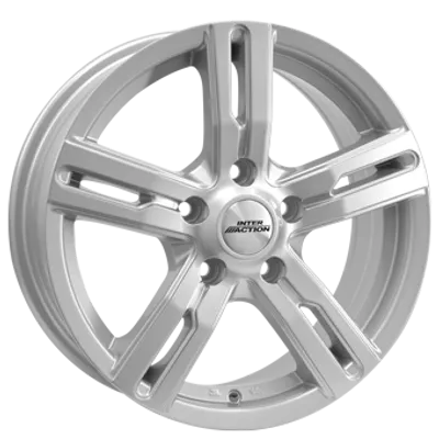 Felgi INTER ACTION kargin 4x100 5x13 et30 silver