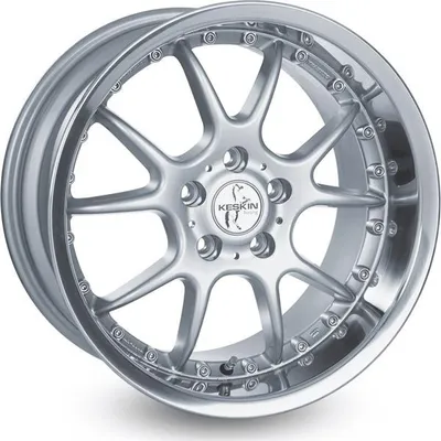 Felgi KESKIN kt3 5x112 9x16 et25 silver lip polish