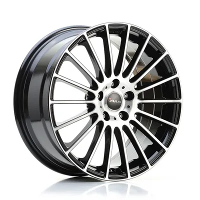 Felgi avus ac-m03 4x108 6.5x16 et25 black polished