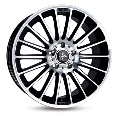 Felgi KESKIN kt15 5x112 8.5x20 et30 black front polish
