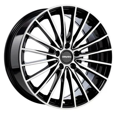 Felgi CARMANI 24 karl 5x108 8x19 et45 black polish