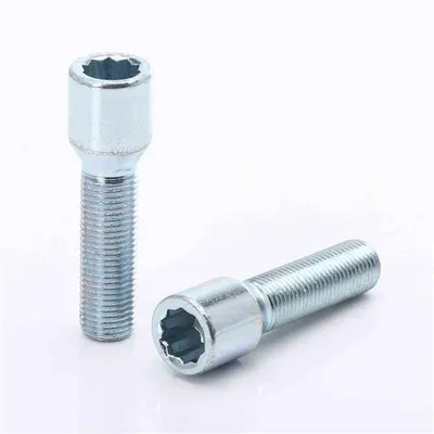 Zestaw 10 szt. śrub silver torx 38mm 14x1,25 + klucz
