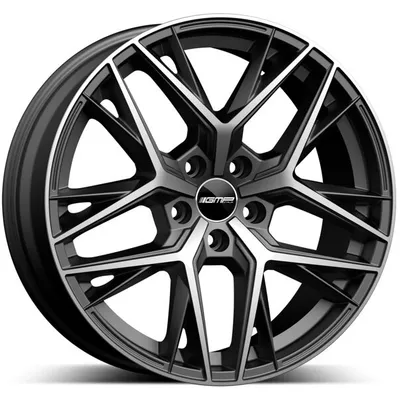 Felgi GMP ITALIA lunica 5x112 8x19 et30 matt anthracite diamond