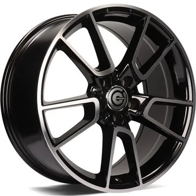 Felgi CARBONADO excellent 5x112 8.5x19 et45 black front polished