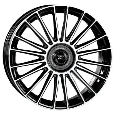 Felgi MILLE MIGLIA mm1022 5x110 8x18 et33 black polished