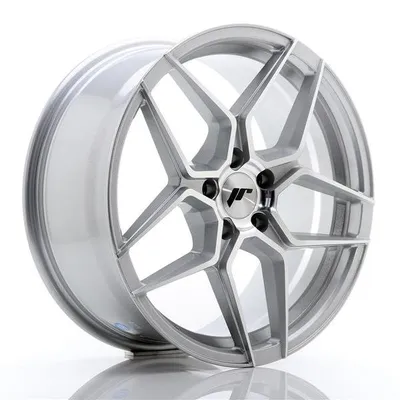 Felgi JAPAN RACING jr34 18x8 et35 5x120 silver machined face