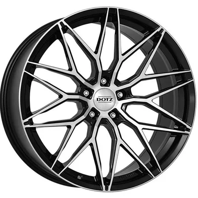 Felgi DOTZ tanaka dark 5x120 8x18 et35 gunmetal polished lip