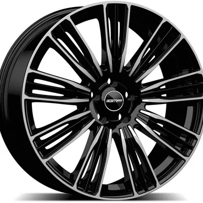 Felgi GMP ITALIA coventry 5x108 9.5x22 et42 black diamond