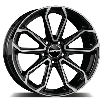 Felgi GMP ITALIA furiosa 5x130 11.5x22 et52 black diamond