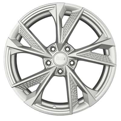 Felgi MAM rs6 5x108 7.5x17 et45 silver painted